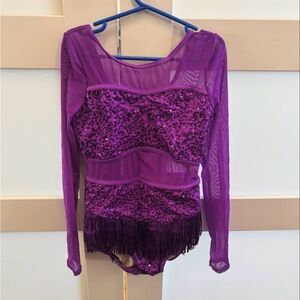 Purple Jazz/Acro Costume